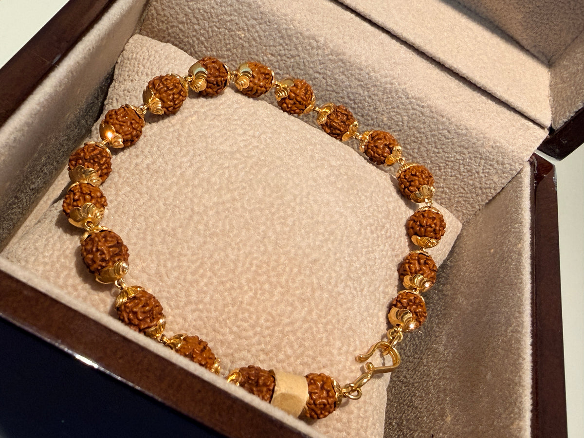 Rudraksha Band 22k