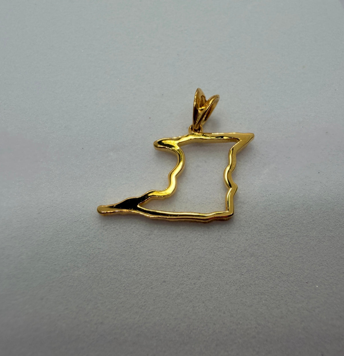 10K Yellow Gold Trinidad Pendant